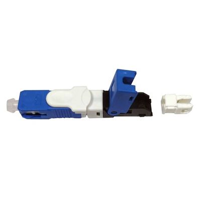 9/125μM Single Mode G652D Faser-schnelle Optikverbindungsstücke für FTTH-Transceiverkabel