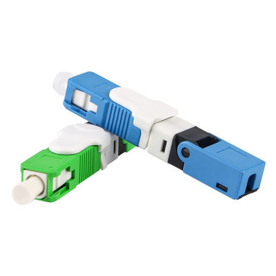 9/125μM Single Mode G652D Faser-schnelle Optikverbindungsstücke für FTTH-Transceiverkabel