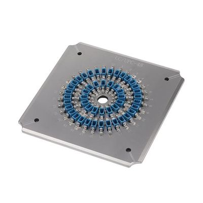 Polierbefestigungs-Spannvorrichtung 48 Häfen LC UPC haltbar für Faser-Optikstecker