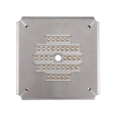 Hochdichte Glasfaserpolieren Jig, 36 Ports FC APC Connector Polieren Halter