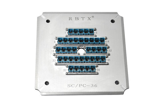Sc-PC 55dB Hafenpoliturbefestigungen der Faser-rütteln Optikpolierausrüstungs-36